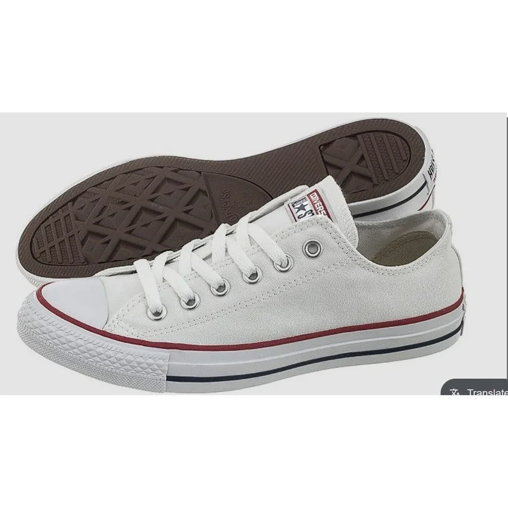 Converse Chuck Taylor All Star Classic Low Top sneaker in Optical White Size 9.5 - Picture 9 of 9